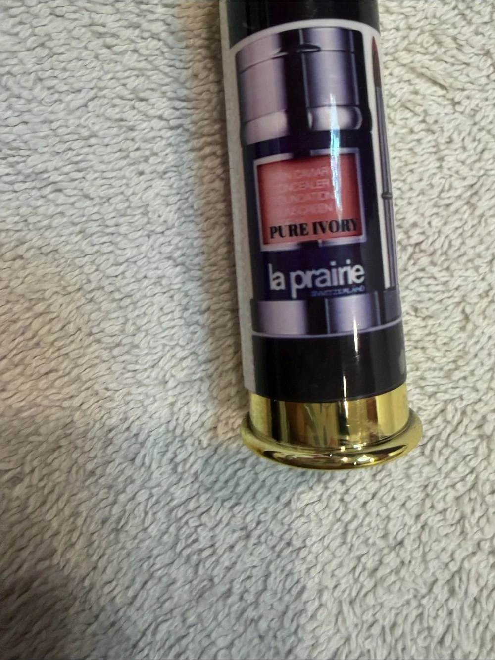 La Prairie travel bottle